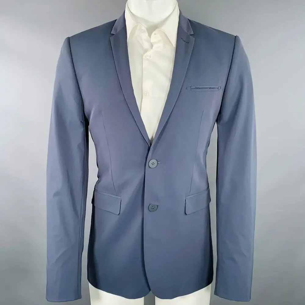 PORSCHE DESIGN Size 38 Navy Polyamide Blend Sport Coat